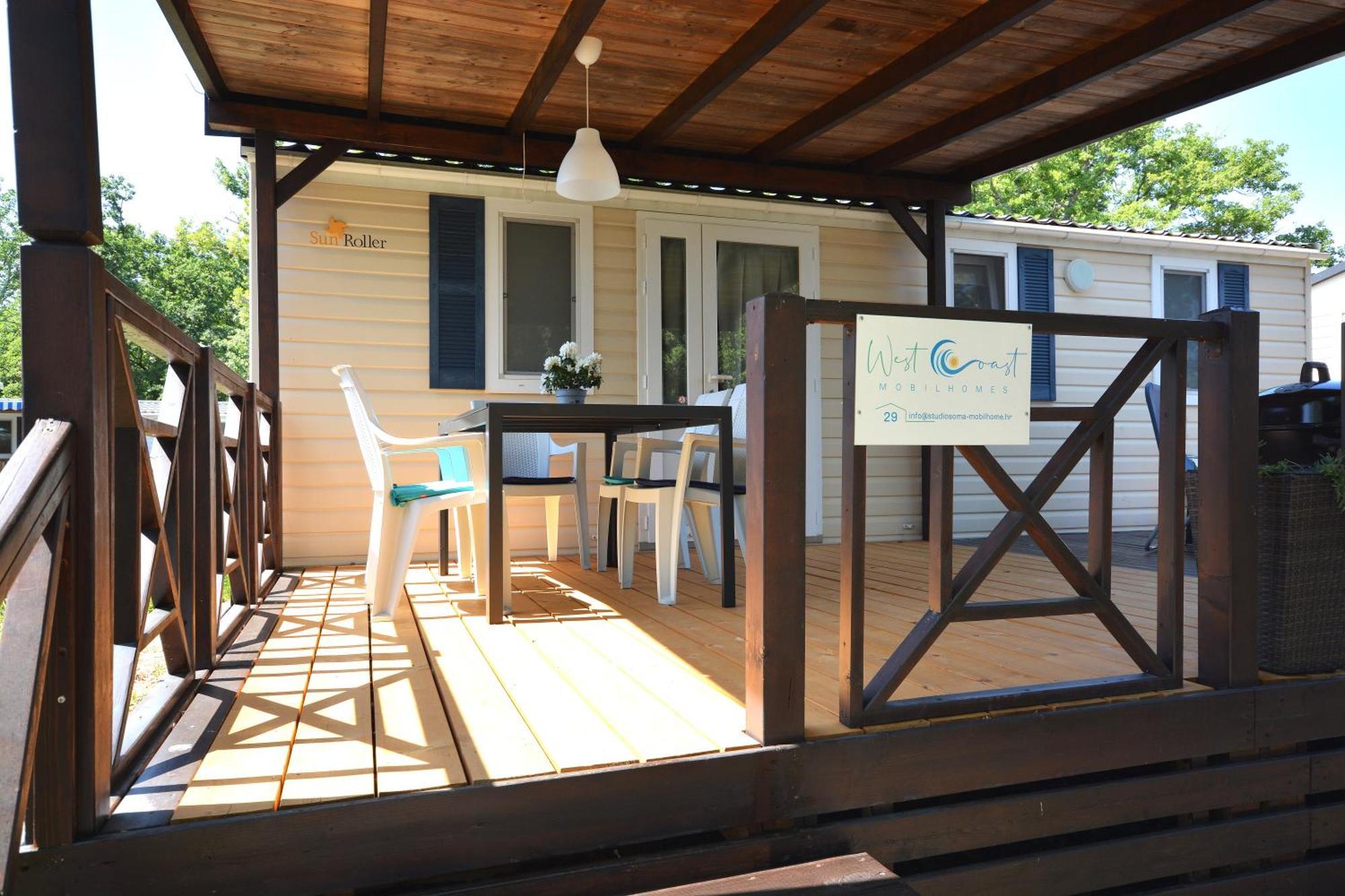 West Coast Mobilhome With Xxl Terrace In Naturist Resort Solaris Fkk Tar-Vabriga Exterior foto